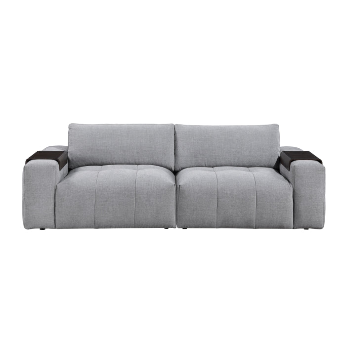 9155GY-2* (2)Love Seat - 9155GY-2*