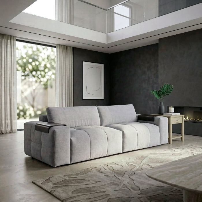 9155GY-2* (2)Love Seat - 9155GY-2*