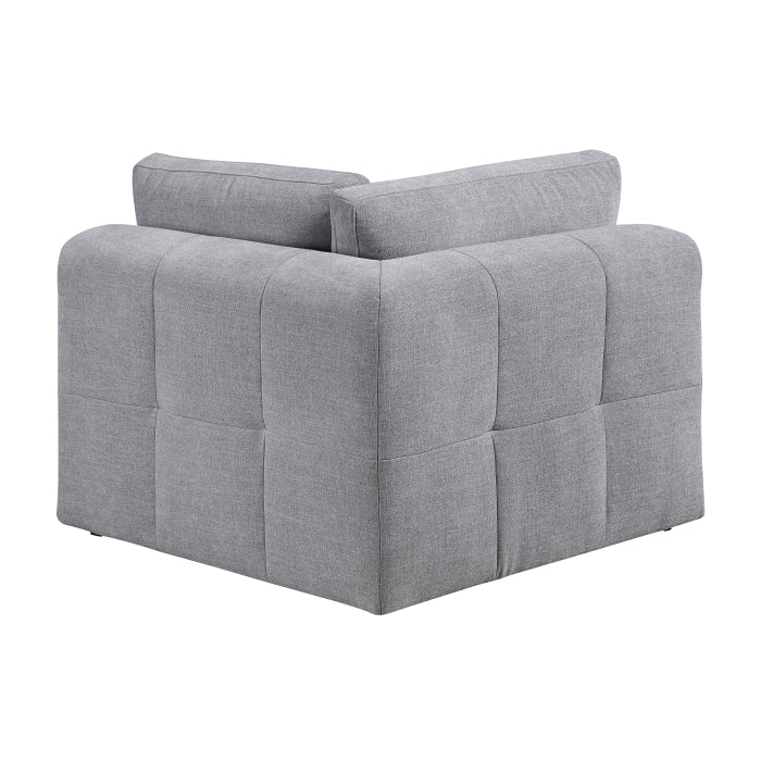 9155GY*41L1R (4)4-Piece Modular Sectional - 9155GY*41L1R