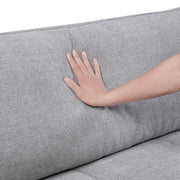9155GY*41L1R (4)4-Piece Modular Sectional - 9155GY*41L1R