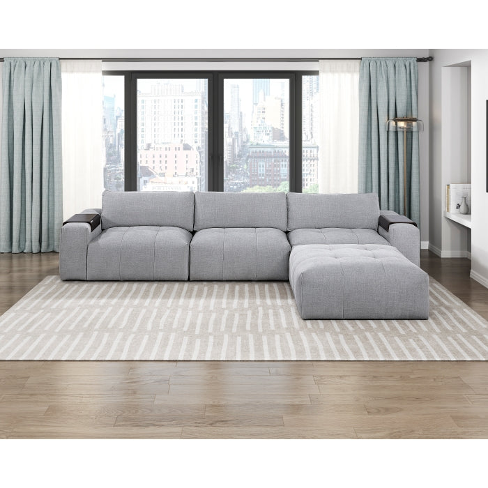 9155GY-AC Armless Chair - 9155GY-AC