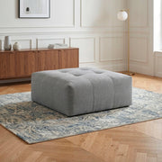 9155GY-OT Ottoman with Caster - 9155GY-OT