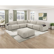 9155TP-1L Left Side Chair with one Arm - 9155TP-1L