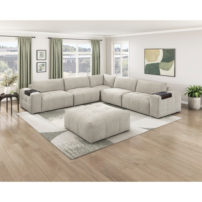 9155TP-1L Left Side Chair with one Arm - 9155TP-1L