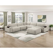 9155TP-1L Left Side Chair with one Arm - 9155TP-1L