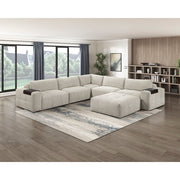 9155TP-1R Right Side Chair with one Arm - 9155TP-1R