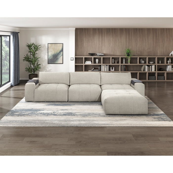 9155TP-1R Right Side Chair with one Arm - 9155TP-1R
