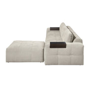 9155TP*41L1ROT (4)4-Piece Modular Sectional with Ottoman - 9155TP*41L1ROT