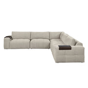 9155TP*51L1R (5)5-Piece Modular Sectional - 9155TP*51L1R