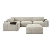 9155TP*51L1ROT (5)5-Piece Modular Sectional with Ottoman - 9155TP*51L1ROT