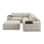 9155TP*51L1ROT (5)5-Piece Modular Sectional with Ottoman - 9155TP*51L1ROT