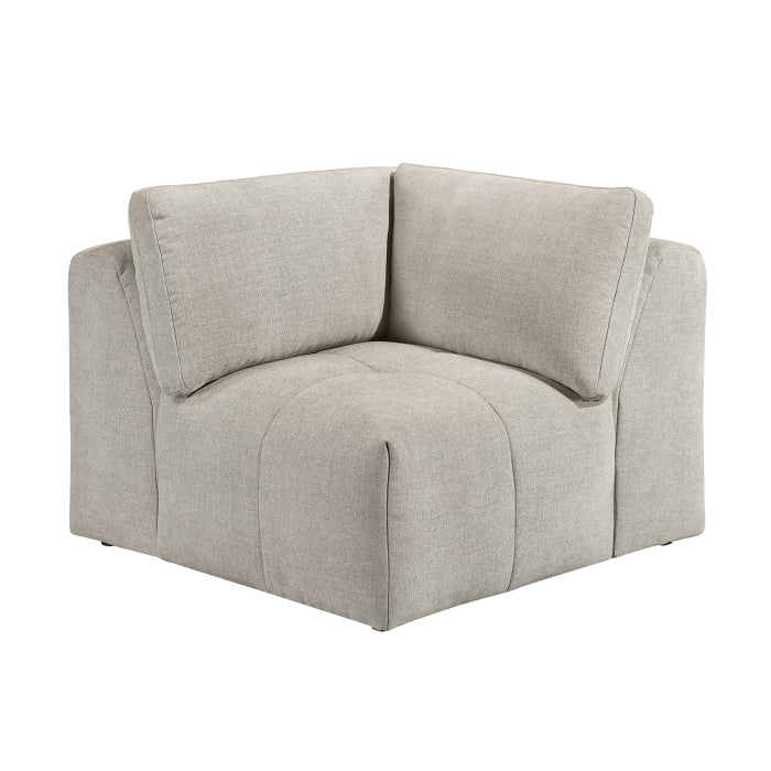 9155TP*51LOT (5)5-Piece Modular Sectional with Ottoman - 9155TP*51LOT