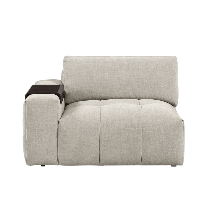 9155TP*61L1R2OT (6)6-Piece Modular Sectional with Two Ottomans - 9155TP*61L1R2OT