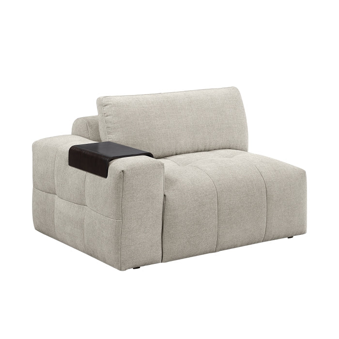 9155TP*61L1R2OT (6)6-Piece Modular Sectional with Two Ottomans - 9155TP*61L1R2OT