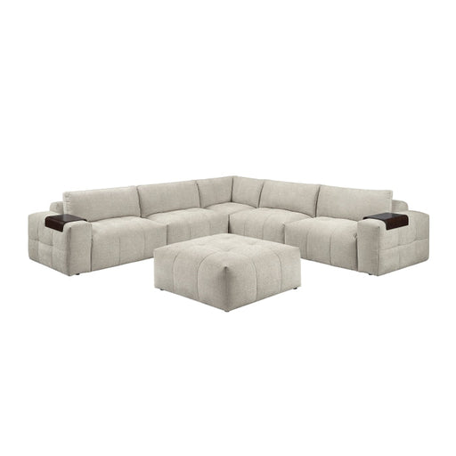 9155TP*61L1ROT (6)6-Piece Modular Sectional with Ottoman - 9155TP*61L1ROT