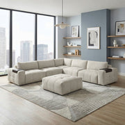 9155TP*61L1ROT (6)6-Piece Modular Sectional with Ottoman - 9155TP*61L1ROT