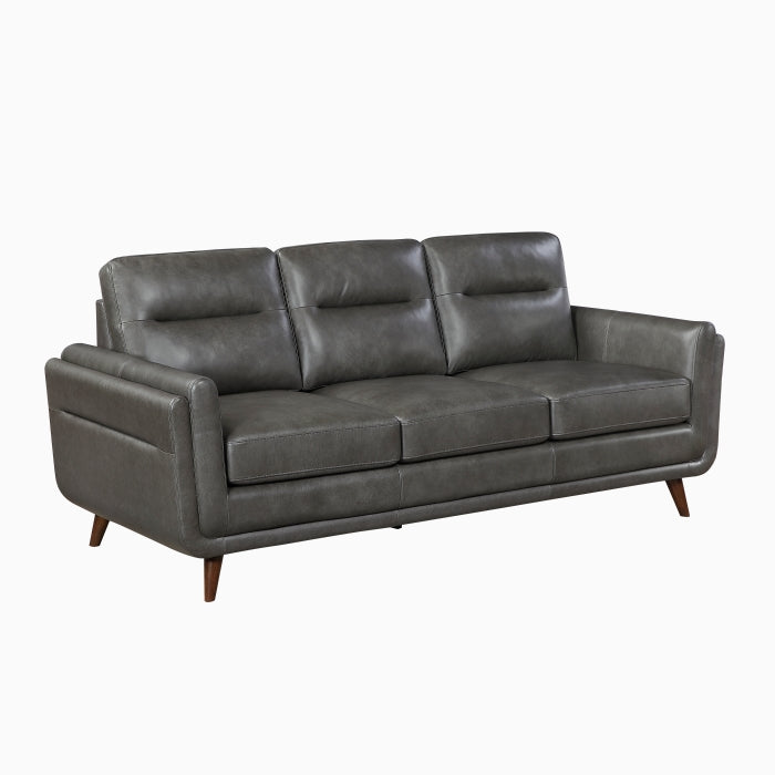 9169DGY*2 2pc Set: Sofa, Love - 9169DGY*2