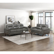 9169DGY-2 Love Seat - 9169DGY-2