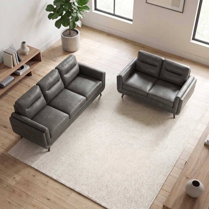 9169DGY-2 Love Seat - 9169DGY-2