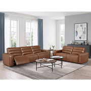 9170BRW-2PW* (2)Power Double Reclining Love Seat - 9170BRW-2PW*