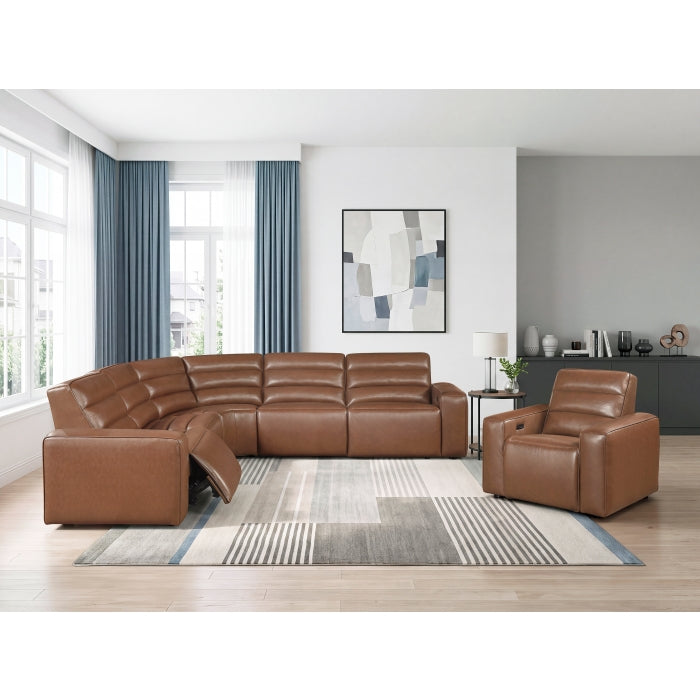 9170BRW-ARPW (3/5)Power Armless Reclining Chair - 9170BRW-ARPW