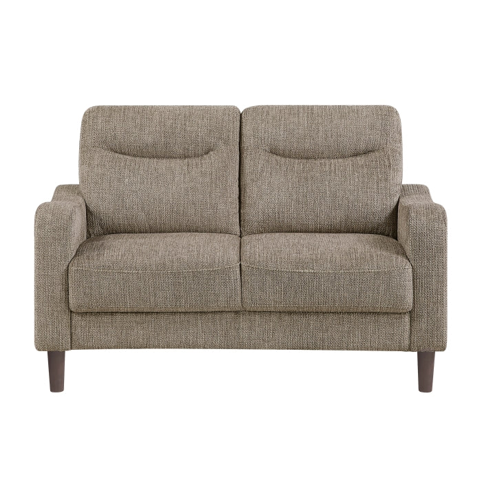 9180BRW-2 Love Seat - 9180BRW-2