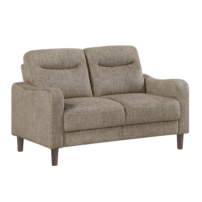 9180BRW-2 Love Seat - 9180BRW-2