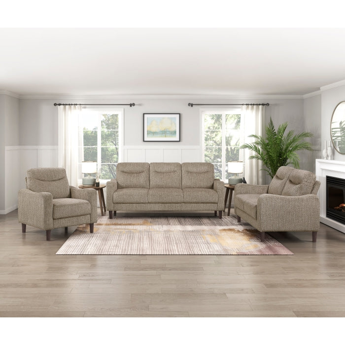 9180BRW-2 Love Seat - 9180BRW-2