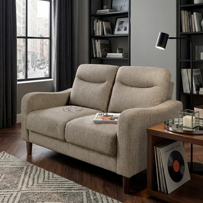 9180BRW-2 Love Seat - 9180BRW-2