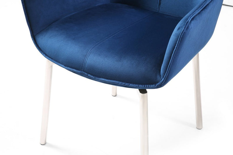 9188 Table With 1218 Swivel Blue Chairs Set - DMV FurnitureDining Room Set
