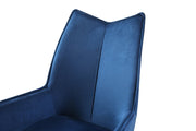 9188 Table With 1218 Swivel Blue Chairs Set - DMV FurnitureDining Room Set