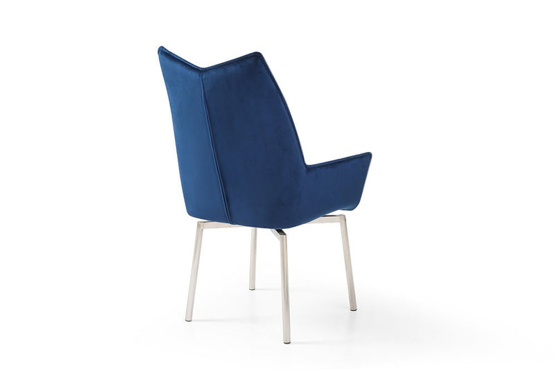9188 Table With 1218 Swivel Blue Chairs Set - DMV FurnitureDining Room Set