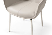 9188 Table With 1218 Swivel Grey Taupe Chairs Set - DMV FurnitureDining Room Set