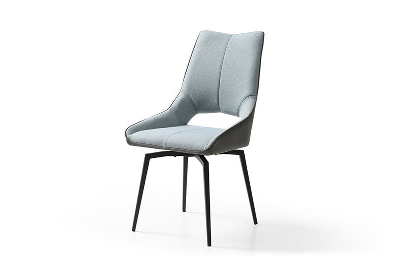 9189 Table With 1239 Swivel Blue Chairs Set - DMV FurnitureDining Room Set