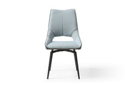 9189 Table With 1239 Swivel Blue Chairs Set - DMV FurnitureDining Room Set