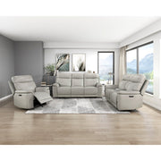 9199TPE-3PWH Power Double Reclining Sofa with Power Headrest - 9199TPE-3PWH