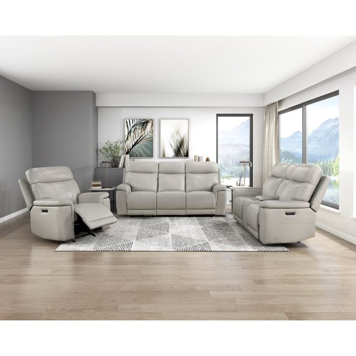 9199TPE-3PWH Power Double Reclining Sofa with Power Headrest - 9199TPE-3PWH