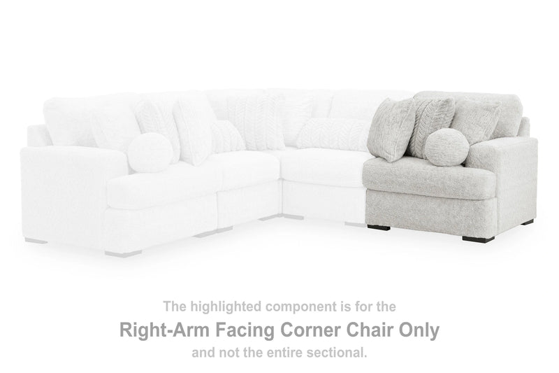 Cuddle Plush Sectional with Chaise