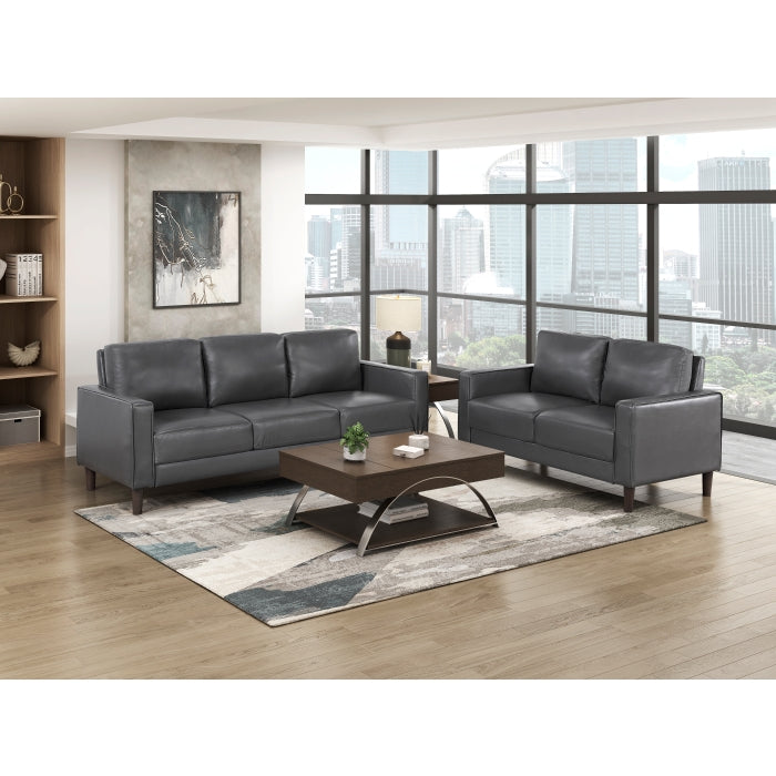 9203DGY-2 Love Seat - 9203DGY-2