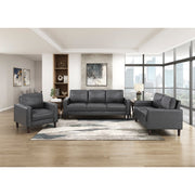 9203DGY-2 Love Seat - 9203DGY-2