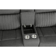 9204CC-2PW Power Double Reclining Love Seat with Center Console - 9204CC-2PW
