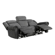 9204CC-3PW Power Double Reclining Sofa - 9204CC-3PW