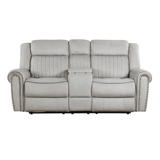 9204MT-2PW Power Double Reclining Love Seat with Center Console - 9204MT-2PW