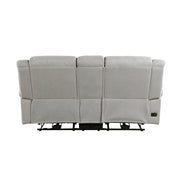 9204MT-2PW Power Double Reclining Love Seat with Center Console - 9204MT-2PW