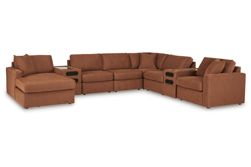 Modmax Spice 8-Piece Sectional with Audio System and Chaise -   - DMV Furniture