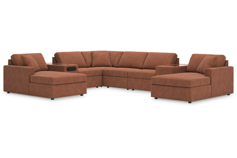 Modmax Spice 8-Piece Sectional with Chaise -   - DMV Furniture
