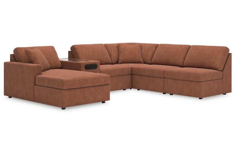 Modmax Spice 6-Piece Sectional with Chaise -   - DMV Furniture