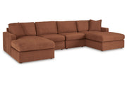 Modmax Spice 4-Piece Sectional with Chaise -  Ashley - DMV Furniture