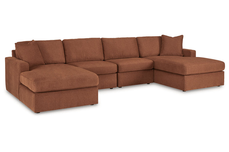 Modmax Spice 4-Piece Sectional with Chaise -  Ashley - DMV Furniture