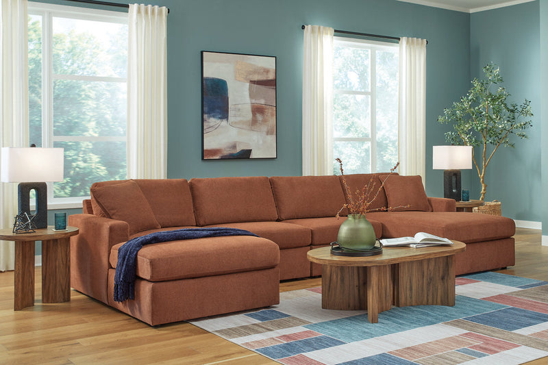 Modmax Spice 4-Piece Sectional with Chaise -  Ashley - DMV Furniture